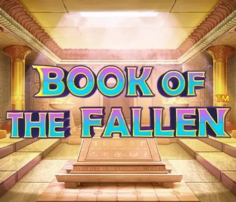 Book of the Fallen online game logo by Pragmatic Play on solcasino2.de