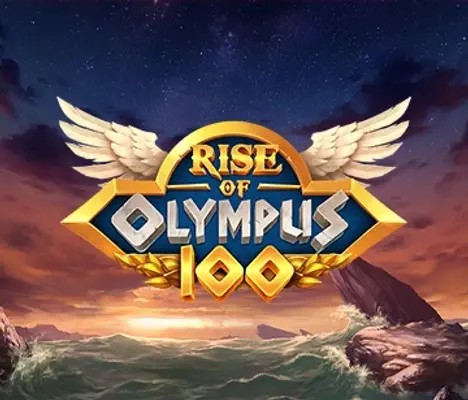 Rise of Olympus 100 by Play’n GO, showcased at solcasino2.de – game logo